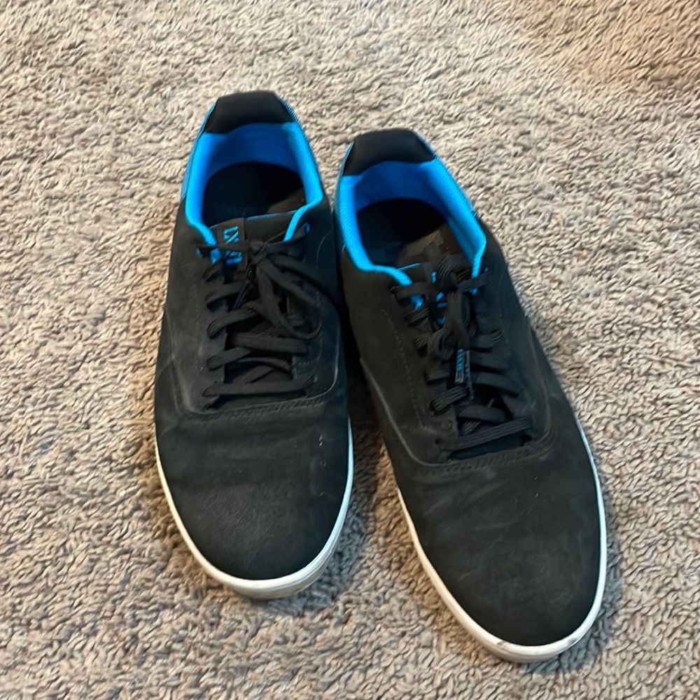 Vans Mens Lxvi Sneakers, Black and blue men’s 10.5